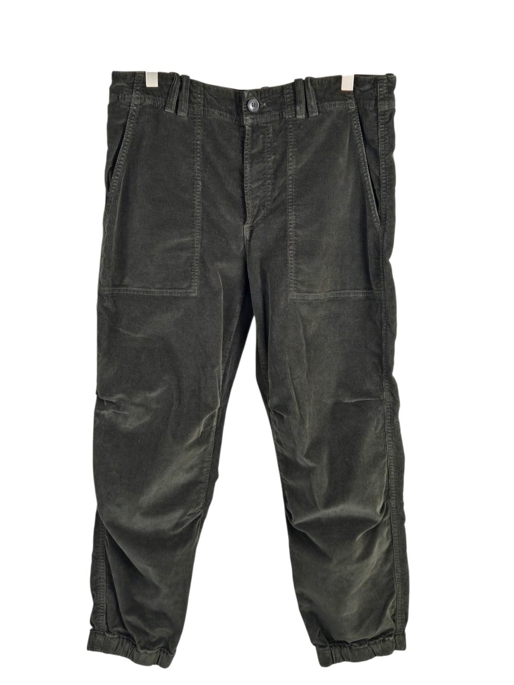 Citizens of Humanity Agni Utility Pants Corduroy Made in USA Seaweed Green 28